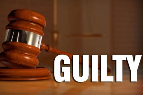 what does it mean to be guilty